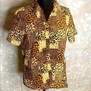 Leopard Blouse